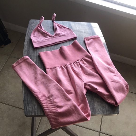 Prozis Pants - Prozis Pink Women's Workout Set